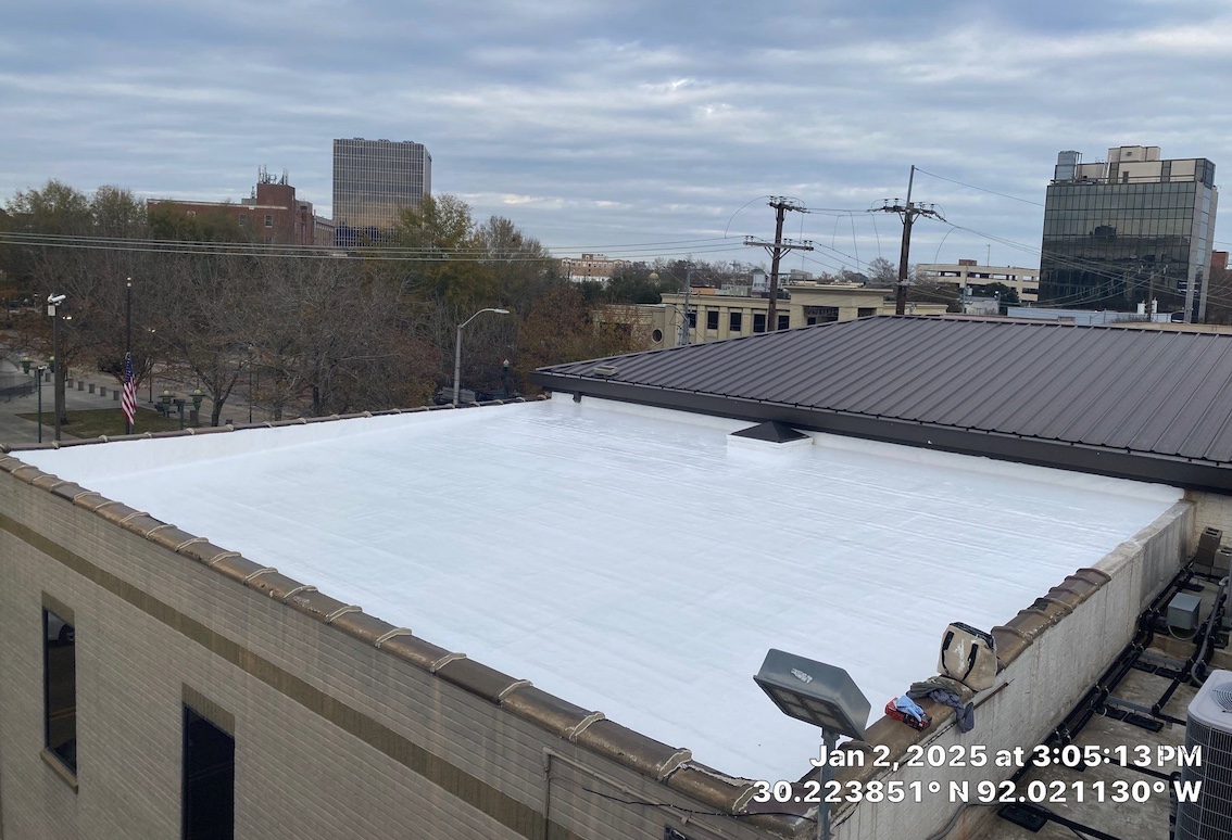Flat Roof Restoration in Scott, LA